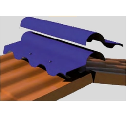 Conjunto Cumeeira Colonial Dentado